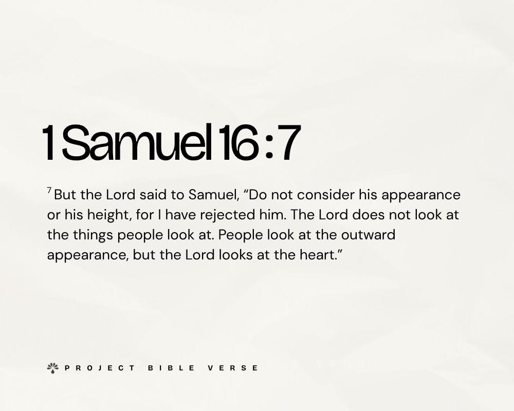 1 samuel 16 7