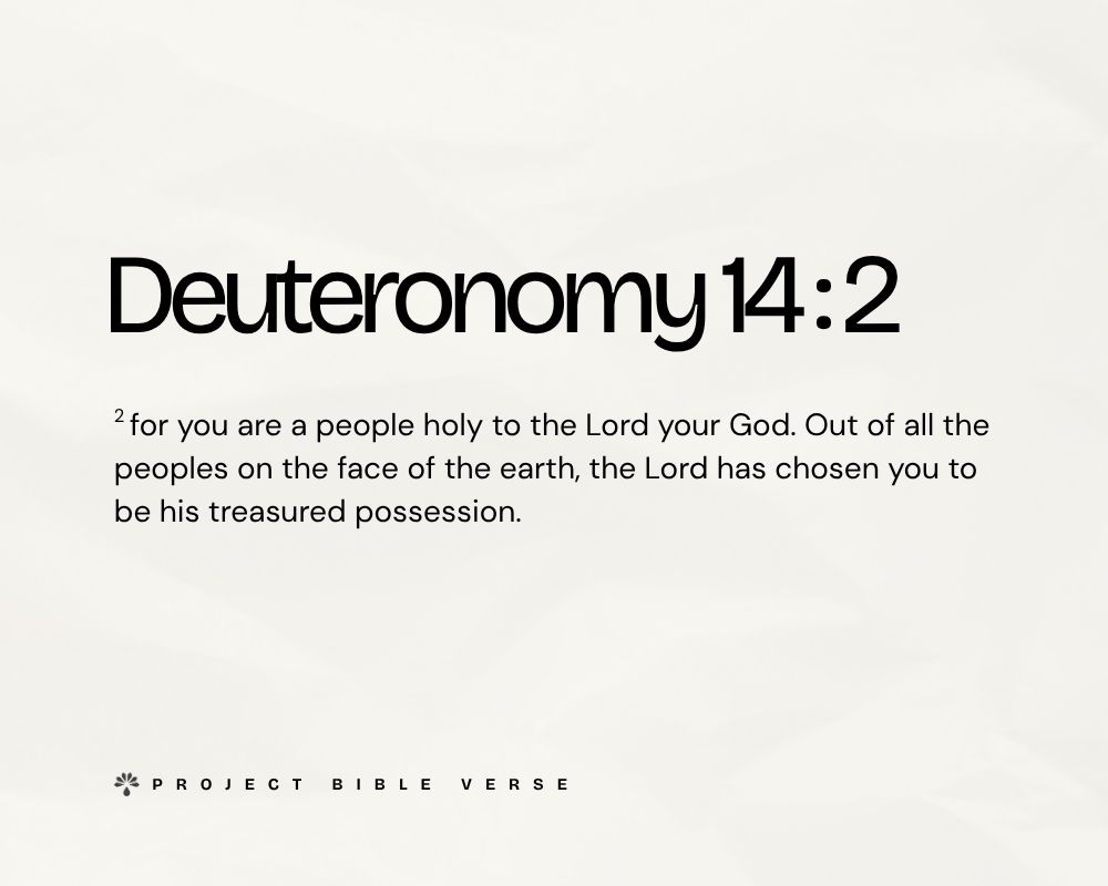 deuteronomy 14 2