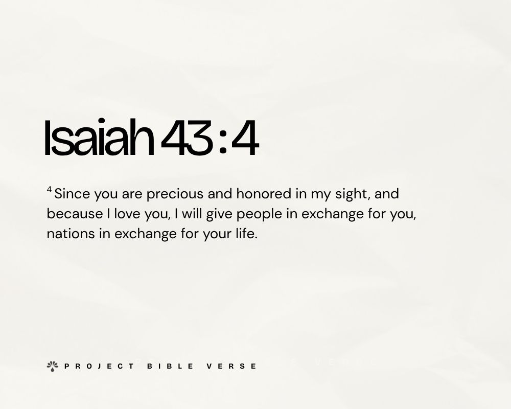isaiah 43 4