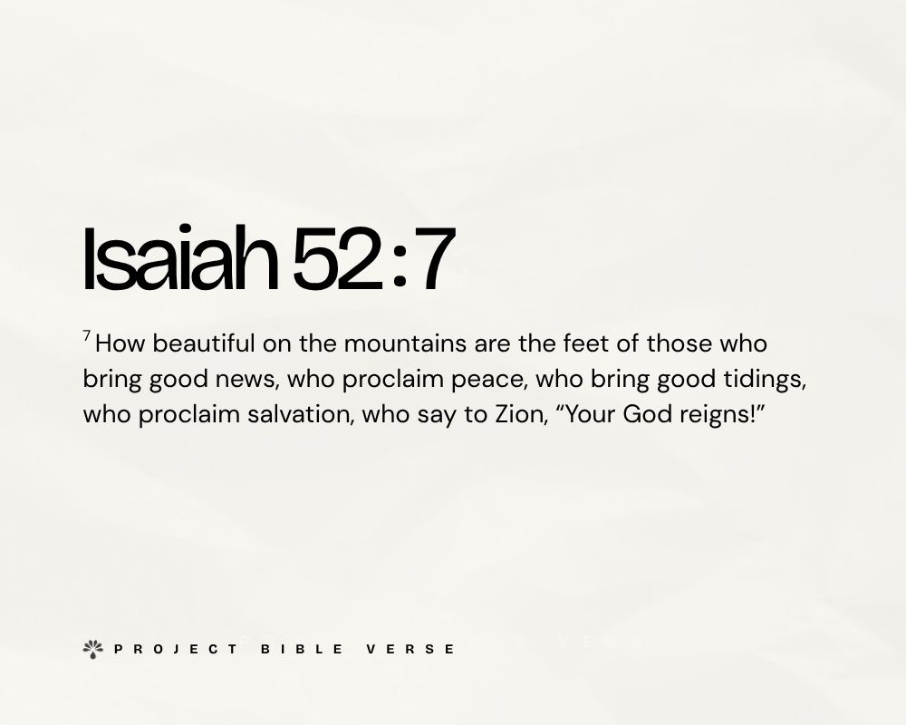 isaiah 52 7