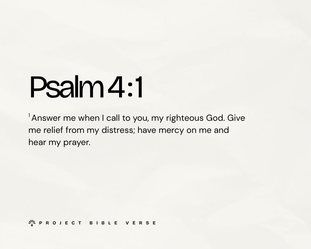 psalm 4 1